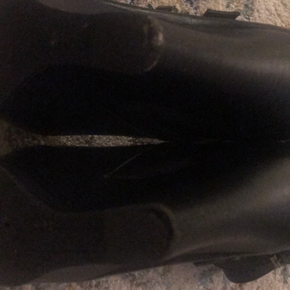 Gently used black ankle booties - Picture 6 of 6